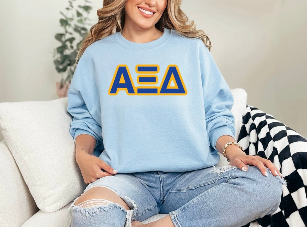 AXiD Stitched Crewneck