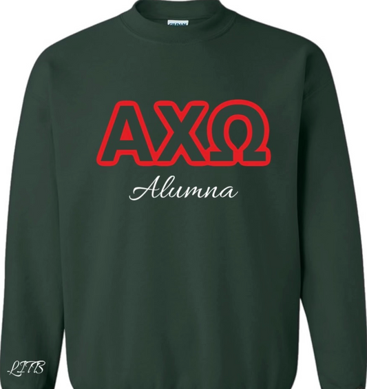 AXO Alum Stitched Green